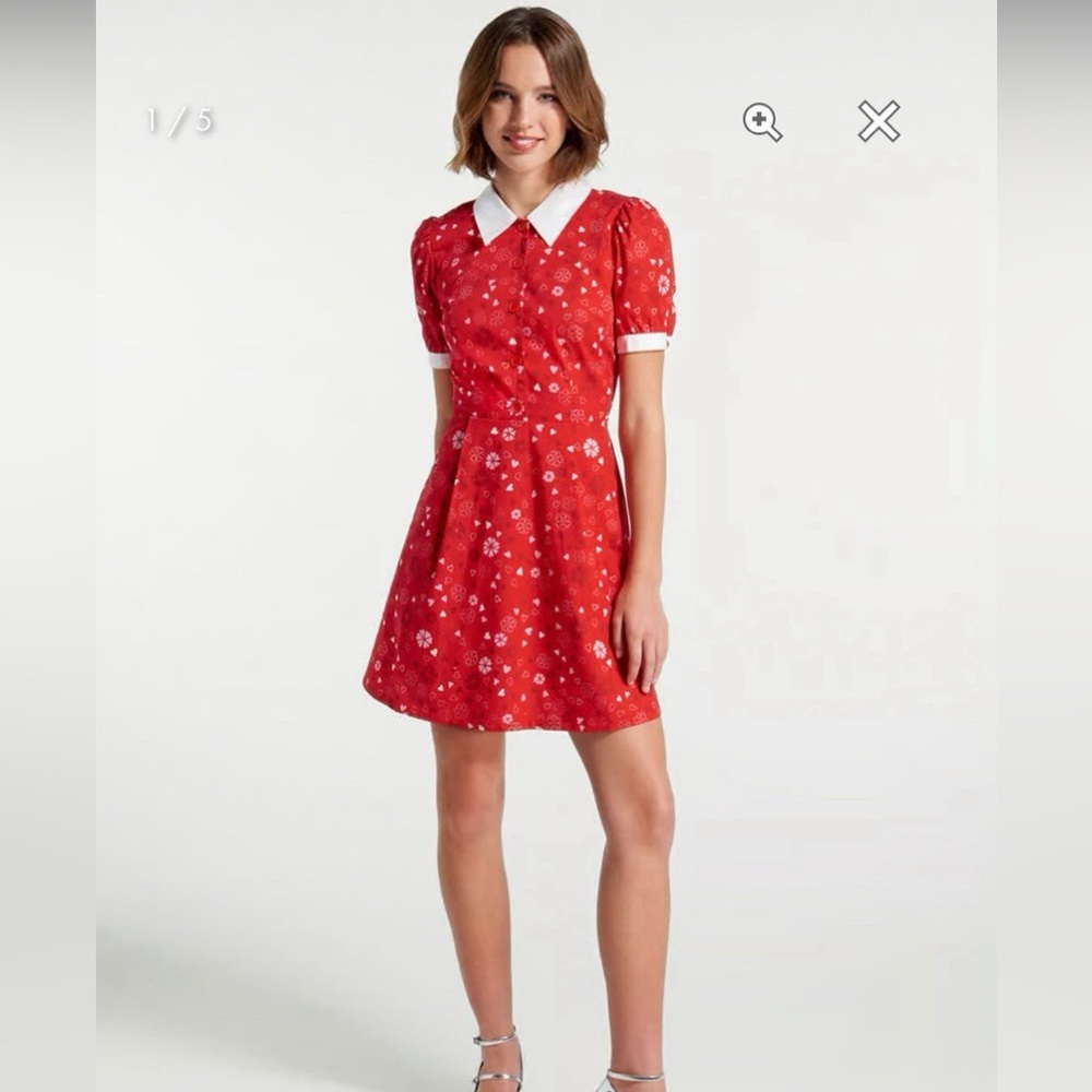 NWT ModCloth One Sweet Day Shirtdress